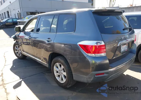 2012 Toyota Highlander из США, поврежденный, VIN 5TDZA3EH0CS017791